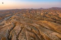 Mountains in Cappadocia