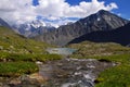 Mountains Caucasus top Royalty Free Stock Photo