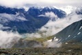 Mountains Caucasus top Royalty Free Stock Photo