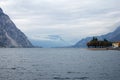 Italy landscape of lake Como