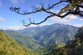 Mountains and clouds