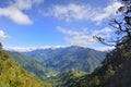 Mountains and clouds