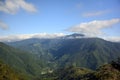 Mountains and clouds