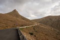 Mountains and a cloudy sky, Fuerteventura, Spain