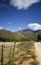 Mountains in countryside