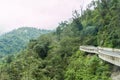 Mountains covered with a lush forest Royalty Free Stock Photo