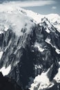 Mountain and snow peaks of France