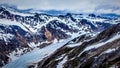 Glaciers around Skagway, Alaska Royalty Free Stock Photo