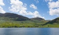 Mountains Crummock water Lake District North West England UK between Buttermere and Loweswater Royalty Free Stock Photo