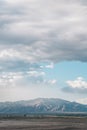 Mountains in the desert near Niland, California