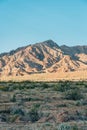 Mountains in the desert near Niland, California