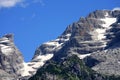 Mountains of Dolomiti di Brenta, Trentino, Italy Royalty Free Stock Photo