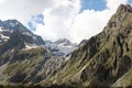 Mountains in Ecrins National Park, French Hautes Alpes