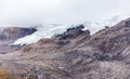 Huge glacier Cordillera Vilcanota scenic landscape mountains ridge Peru