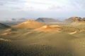 Mountains of fire, Montanas del Fuego, Timanfaya Royalty Free Stock Photo