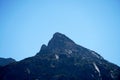 Mountains that fit wonderfully into the landscape photographed on vacation