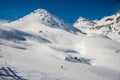 Mountains from formigal Royalty Free Stock Photo