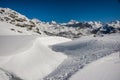 Mountains from formigal Royalty Free Stock Photo