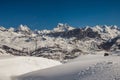 Mountains from formigal Royalty Free Stock Photo