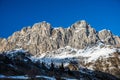 Mountains from formigal Royalty Free Stock Photo