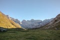 Mountains of the French Pyrenees Royalty Free Stock Photo