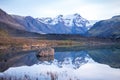 Mountains, glacier and glacial lake Morsarlon in Skaftafell National Park Iceland. landscape Southern Iceland Sunset and Sunrise