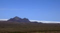 Mountains at glacier LangjÃÂ¶kull Royalty Free Stock Photo