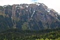 Mountains and  Glaciers, near Juneau, Alaska Royalty Free Stock Photo