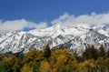 Mountains at Grand Teton National Park, Wyoming, U Royalty Free Stock Photo