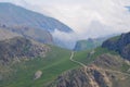 Mountains from the Greater Caucasus range in Shahdag National Park, Azerbaijan Royalty Free Stock Photo