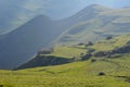 Mountains from the Greater Caucasus range in Shahdag National Park, Azerbaijan Royalty Free Stock Photo