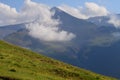 Mountains from the Greater Caucasus range in Shahdag National Park, Azerbaijan Royalty Free Stock Photo