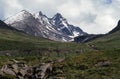 The mountains of Hurrungane in Jotunheimen, Norway