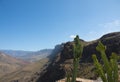 Mountains on the island of gran canaria