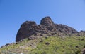 Mountains on the island of gran canaria