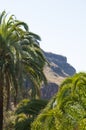 Mountains on the island of gran canaria