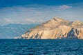 Mountains on island Prvic, Croatia Royalty Free Stock Photo