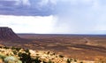 Mountains and isolated summer rain scenic view, Marble Canyon Hwy 89 Royalty Free Stock Photo