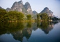 Mountains by Jade Dragen River by Yangshuo