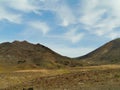 The mountains in the Jandia nature park