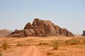 Mountains in Jordan, Wadi Rum