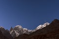 Mountains of Karakorum range in gilgit Baltistan Royalty Free Stock Photo