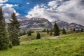 Mountains in Kebler Pass, Colorado, USA Royalty Free Stock Photo