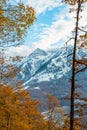 The mountains in Krasnaya Polyana. Sochi - capital of Winter Olympic Games 2014. Russia Royalty Free Stock Photo