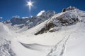 Mountains of Krasnaya Polyana, Sochi, Russia Royalty Free Stock Photo