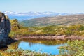 Mountains Kvikne Bruna, Norway Royalty Free Stock Photo