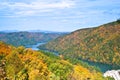 Mountains, Lake and Dam/Autumn