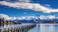 mountains lake wanaka