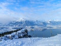 Mountains And Lakes Royalty Free Stock Photo