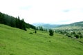 Mountains landscape Carpathian